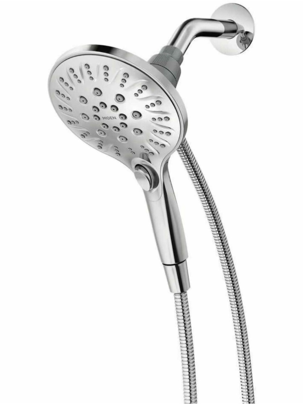 Moen Chrome Handheld and Fixed Showerhead Combo
